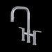 Perrin & Rowe U.4551 Armstrong Pull-Down Bridge Kitchen Faucet with U-Spout