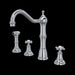 Perrin & Rowe U.4775 Edwardian Two Handle Kitchen Faucet With Side Spray
