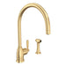 Perrin & Rowe U.4846 Holborn Kitchen Faucet With Side Spray