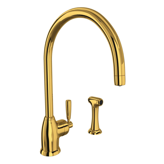 Perrin & Rowe U.4846 Holborn Kitchen Faucet With Side Spray