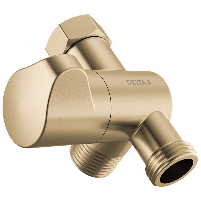 Delta Universal Showering Components U4924 3-Way Shower Arm Diverter - Champagne Bronze