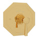 Perrin & Rowe U.5157 Deco 3/4" Thermostatic Trim Without Volume Control