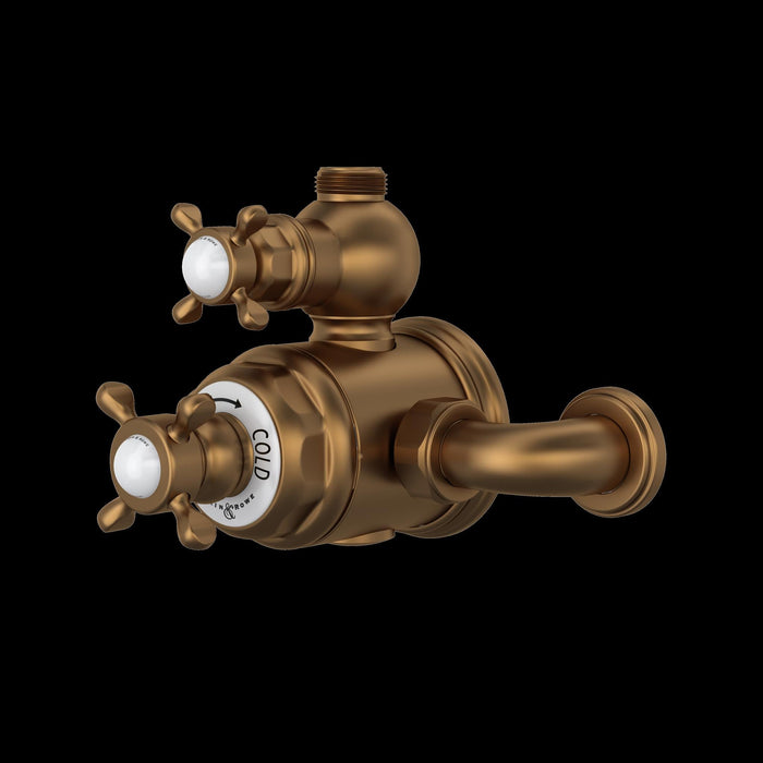 Perrin & Rowe U.5552 Edwardian 3/4" Exposed Therm Valve With Volume And Temperature Control