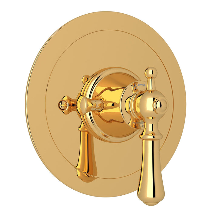 Perrin & Rowe U.5785 Georgian Era 3/4" Round Thermostatic Trim Without Volume Control