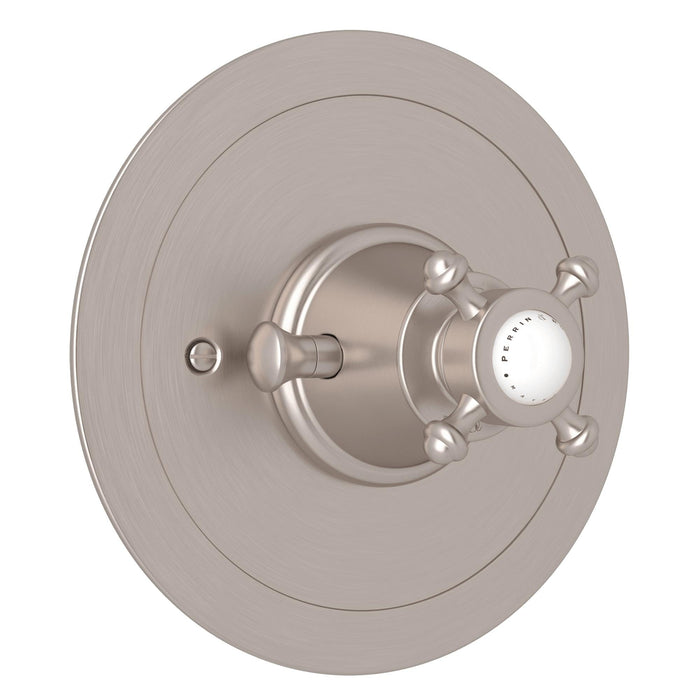 Perrin & Rowe U.5786 Georgian Era 3/4" Round Thermostatic Trim Without Volume Control
