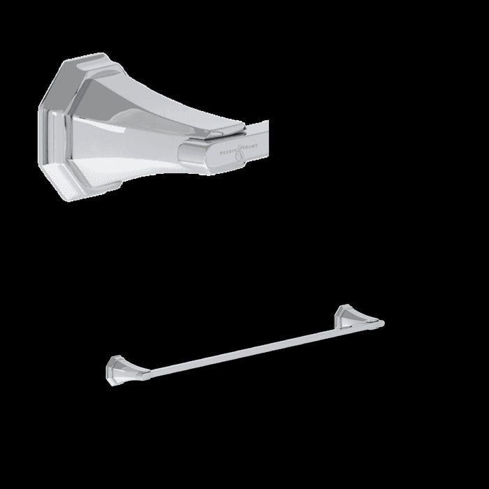 Perrin & Rowe U.6140 Deco 18" Towel Bar