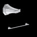 Perrin & Rowe U.6140 Deco 18" Towel Bar