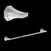 Perrin & Rowe U.6142 Deco 30" Towel Bar