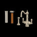 Perrin & Rowe U.KIT1570 Edwardian Two Handle Filter Kitchen Faucet Kit With Side Spray