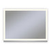 Uplift Tech 36" x 27" x 6" lighted cabinet with perimeter light pattern in 2700K color temperature (warm white), dimmable, anodized aluminum handle (upgrade available) and electric