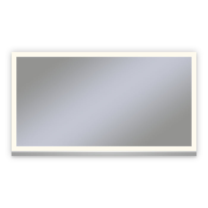 Uplift Tech 48" x 27" x 6" lighted cabinet with perimeter light pattern in 2700K color temperature (warm white), dimmable, anodized aluminum handle (upgrade available) and electric