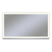 Uplift Tech 48" x 27" x 6" lighted cabinet with perimeter light pattern in 2700K color temperature (warm white), dimmable, anodized aluminum handle (upgrade available) and electric