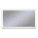 Uplift Tech 48" x 27" x 6" lighted cabinet with perimeter light pattern in 2700K color temperature (warm white), dimmable, anodized aluminum handle (upgrade available), electric, night light and defogger