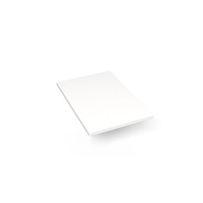 Robern TE13G90 Engineered Stone Top Quartz Stone Vanity Top, 13" x 3/4" x 19", Dry Top - top view