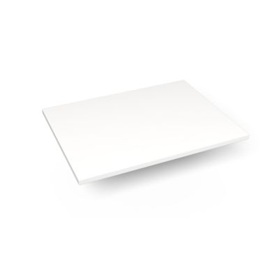 Robern TE25G90 Engineered Stone Top Quartz Stone Vanity Top, 25" x 3/4" x 19", Dry Top - top view