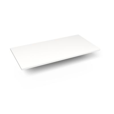 Robern TE37G90 Engineered Stone Top Quartz Stone Vanity Top, 37" x 3/4" x 19", Dry Top - top view