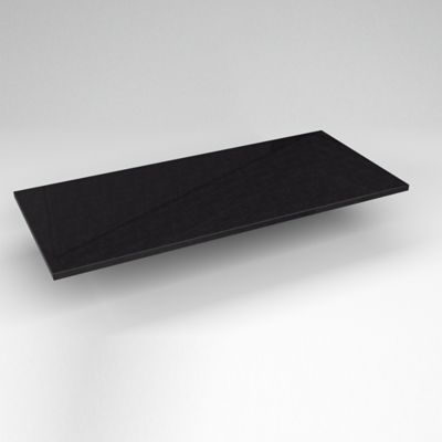 Robern Engineered Stone Top Quartz Stone Vanity Top, 43" x 3/4" x 19", Dry Top
