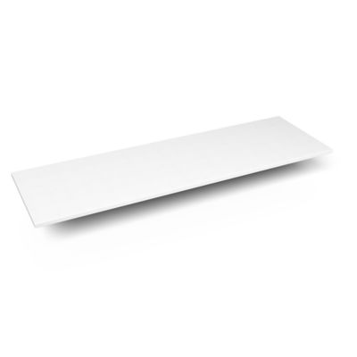 Robern TE61G90 Engineered Stone Top Quartz Stone Vanity Top, 61" x 3/4" x 19", Dry Top - top view