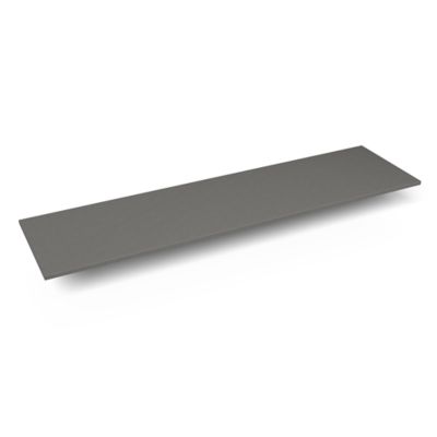 Robern TE73G90 Engineered Stone Top Quartz Stone Vanity Top, 73" x 3/4" x 19", Dry Top - top view