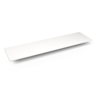 Robern TE73G90 Engineered Stone Top Quartz Stone Vanity Top, 73" x 3/4" x 19", Dry Top - top view