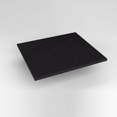 Robern TF25G90 Engineered Stone Top Quartz Stone Vanity Top, 25" x 3/4" x 22", Dry Top - top view
