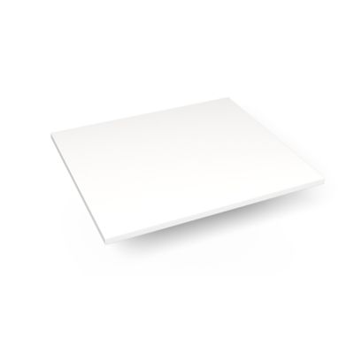 Robern TF25G90 Engineered Stone Top Quartz Stone Vanity Top, 25" x 3/4" x 22", Dry Top - top view