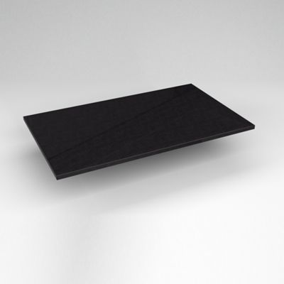 Robern TF37G90 Engineered Stone Top Quartz Stone Vanity Top, 37" x 3/4" x 22", Dry Top - top view