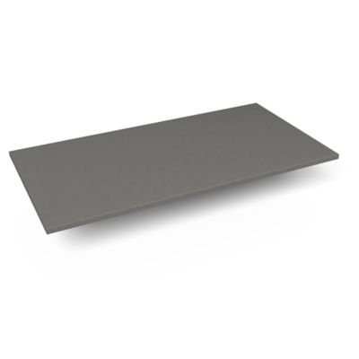 Robern TF43G90 Engineered Stone Top Quartz Stone Vanity Top, 43" x 3/4" x 22", Dry Top - top view