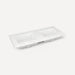 Robern TF49UDO90 Engineered Stone Top Quartz Stone Vanity Top, 49" x 3/4" x 22", Double Undercounter Sink, Three Hole -...