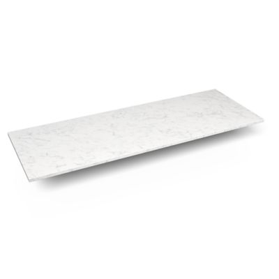 Robern Engineered Stone Top Quartz Stone Vanity Top, 61" x 3/4" x 22", Dry Top