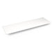 Robern TF73G90 Engineered Stone Top Quartz Stone Vanity Top, 73" x 3/4" x 22", Dry Top - top view