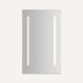 Robern YC2440 Vitality Lighted Cabinet, 24" x 40" x 4", Columnn Light Pattern, Soft White (3000K), Dimmable, Electrical...