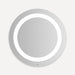Robern YM0030 Vitality Lighted Mirror, 30" Round, Inset Light Pattern, Cool White (4000K), Dimmable, Defogger
