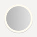 Robern YM0030 Vitality Lighted Mirror, 30" Round, Perimeter Light Pattern, Warm White (3000K), Dimmable, Defogger