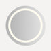 Robern YM0040 Vitality Lighted Mirror, 40" Round, Inset Light Pattern, Warm White (3000K), Dimmable, Defogger