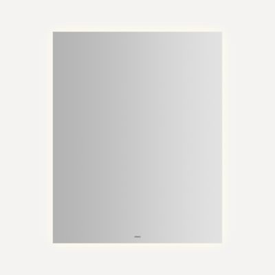 Robern YM2430 Vitality Lighted Mirror, 24" x 30" x 1-3/4", Glow Light Pattern, Warm White (3000K), Dimmable, Defogger