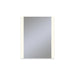 Vitality 24" x 30" x 1-3/4" rectangle lighted mirror with edge lit light pattern, 2700 kelvin temperature (warm light), dimmable and defogger
