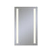 Vitality 24" x 40" x 1-3/4" rectangle lighted mirror with column light pattern, 2700 kelvin temperature (warm light), dimmable and defogger