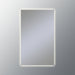 Vitality 24" x 40" x 1-3/4" rectangle lighted mirror with glow light pattern, 2700 kelvin temperature (warm light), dimmable and defogger