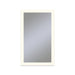 Vitality 24" x 40" x 1-3/4" rectangle lighted mirror with perimeter light pattern, 2700 kelvin temperature (warm light), dimmable and defogger