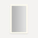 Robern YM2440 Vitality Lighted Mirror, 24" x 40" x 1-3/4", Perimeter Light Pattern, Warm White (3000K), Dimmable, Defogger