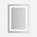 Robern YM3040 Vitality Lighted Mirror, 30" x 40" x 1-3/4", Inset Light Pattern, Cool White (4000K), Dimmable, Defogger