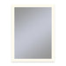 Vitality 30" x 40" x 1-3/4" rectangle lighted mirror with perimeter light pattern, 2700 kelvin temperature (warm light), dimmable, defogger, tested and certified to California Title 24 standards and meets JA8 2016 requirements