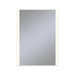 Vitality 30" x 40" x 1-3/4" rectangle lighted mirror with edge lit light pattern, 2700 kelvin temperature (warm light), dimmable and defogger