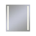 Vitality 36" x 40" x 1-3/4" rectangle lighted mirror with column light pattern, 2700 kelvin temperature (warm light), dimmable and defogger