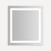 Robern YM3640 Vitality Lighted Mirror, 36" x 40" x 1-3/4", Inset Light Pattern, Cool White (4000K), Dimmable, Defogger