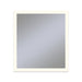 Vitality 36" x 40" x 1-3/4" rectangle lighted mirror with perimeter light pattern, 2700 kelvin temperature (warm light), dimmable and defogger