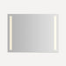 Robern YM4836 Vitality Lighted Mirror, 48" x 36" x 1-3/4", Column Light Pattern, Warm White (3000K), Dimmable, Defogger,...