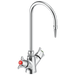 Delta Commercial W67 Series Mixing Faucet: Two Handle Deck Mount Single Shank Laboratory Mixing Faucet