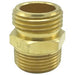 Wal-rich Corporation 4610004 3/4" Brass MHT x 1/2" MPT Hose Adapter